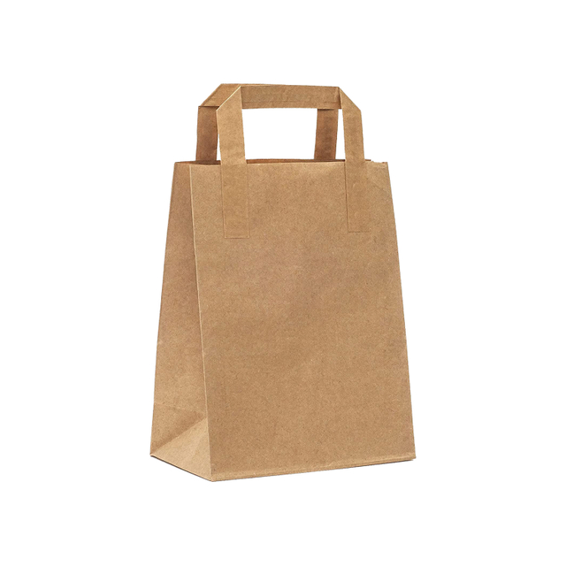  SOS Paper Bags With Flat Handles
