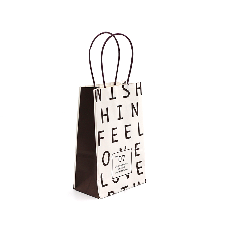 Alphabet Paper Handle Bags