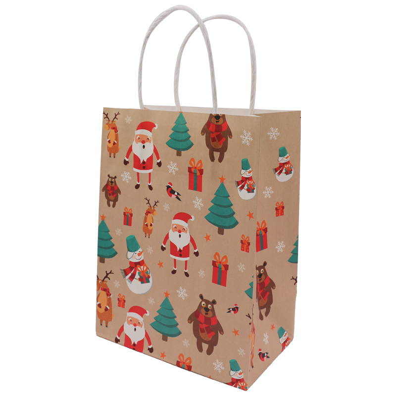 Merry Christmas Gift Paper Bags 