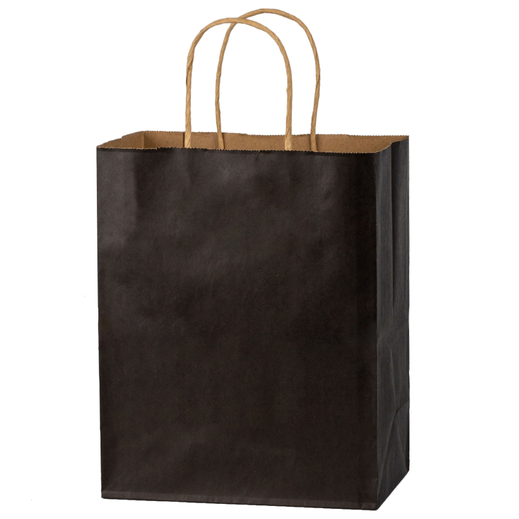  Black Twist Handle Bags