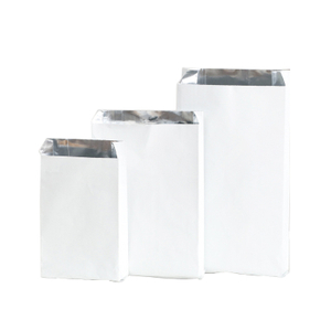 White Foil Lined Bags