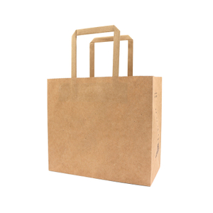 Paper Bags with Flat Handle 