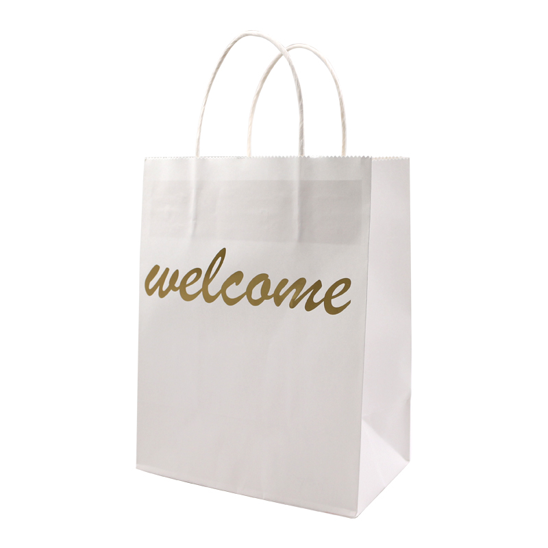 Welcome Handle Paper Bags 